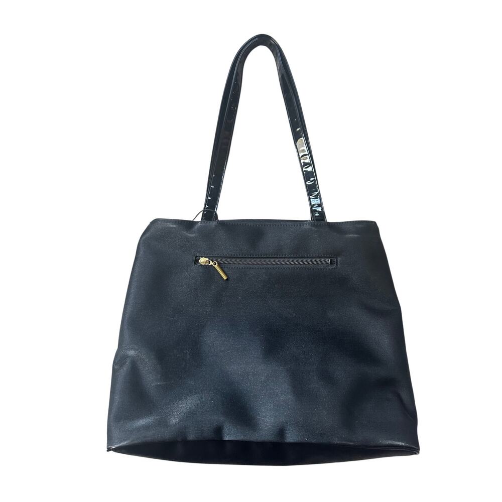 Bernardo Valentino Black Shoulder Bag with Kisslock Coin Purse - Picture 3 of 16